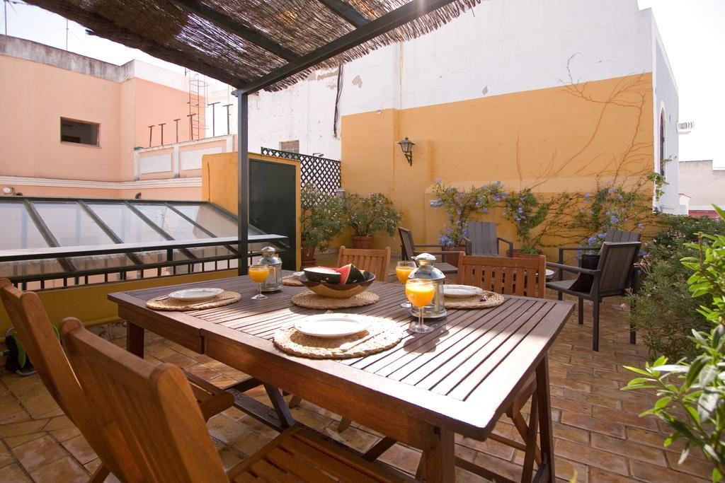 Appartement Bamberg Duplex Terrace à Séville Chambre photo